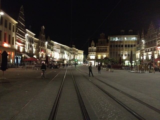 Korenmarkt at Night
