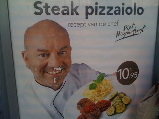 Steak with Boogers